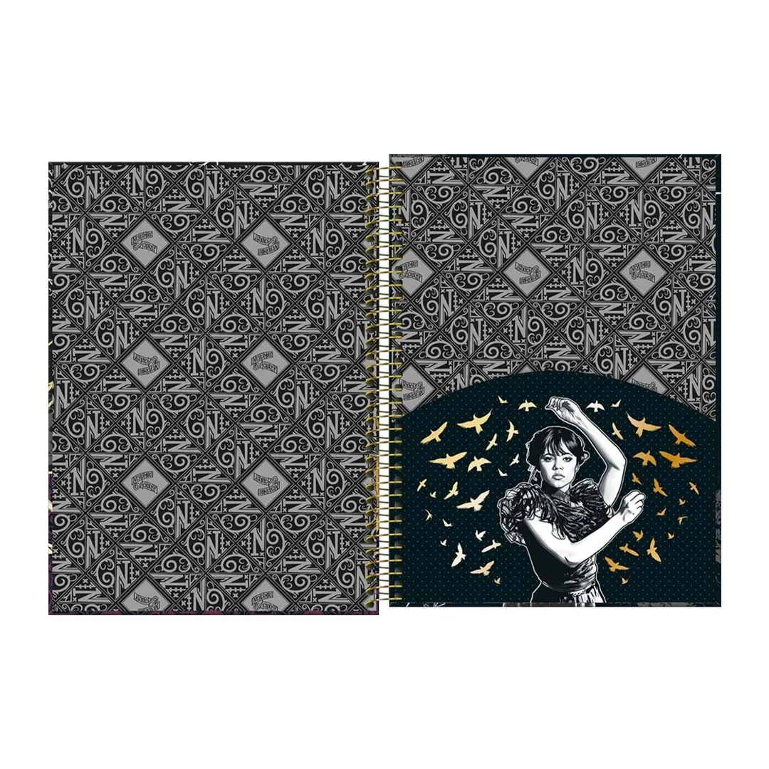 CADERNO UNIVERSITÁRIO WANDINHA 10 MATÉRIAS - 160 FOLHAS