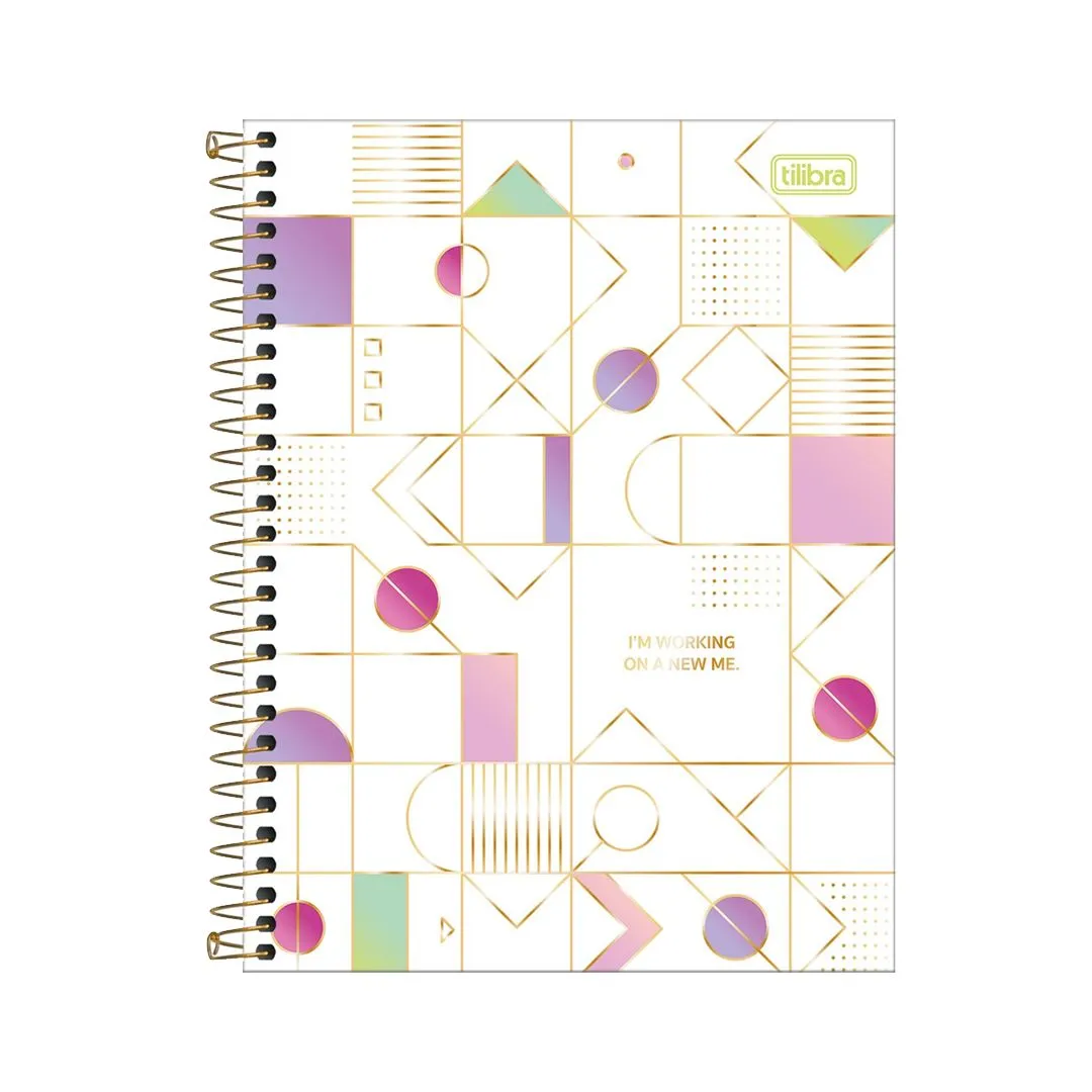 CADERNO COLEGIAL MIDTOWN 10 MATÉRIAS & 160 FOLHAS 