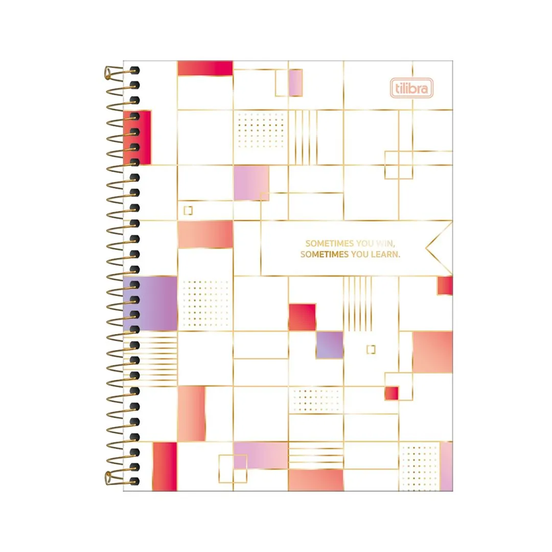 CADERNO COLEGIAL MIDTOWN 10 MATÉRIAS & 160 FOLHAS 