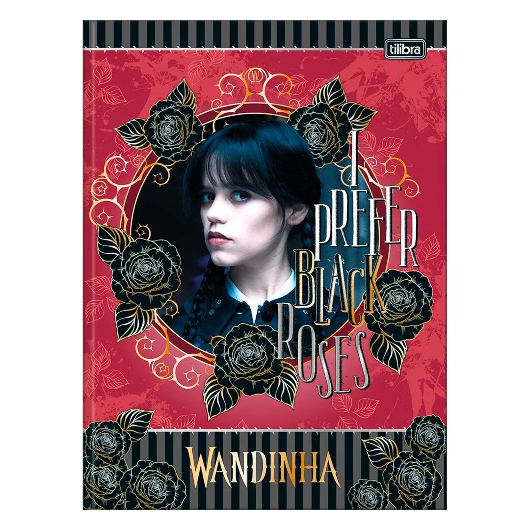 CADERNO BROCHURA CAPA DURA UNIVERSITÁRIO WANDINHA 80 FOLHAS- SORTIDO