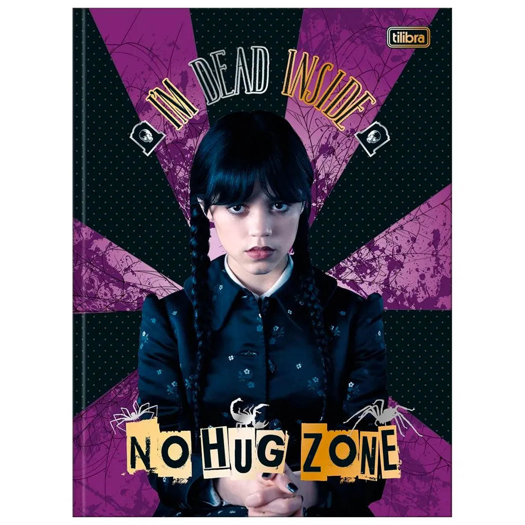 CADERNO BROCHURA CAPA DURA UNIVERSITÁRIO WANDINHA 80 FOLHAS- SORTIDO