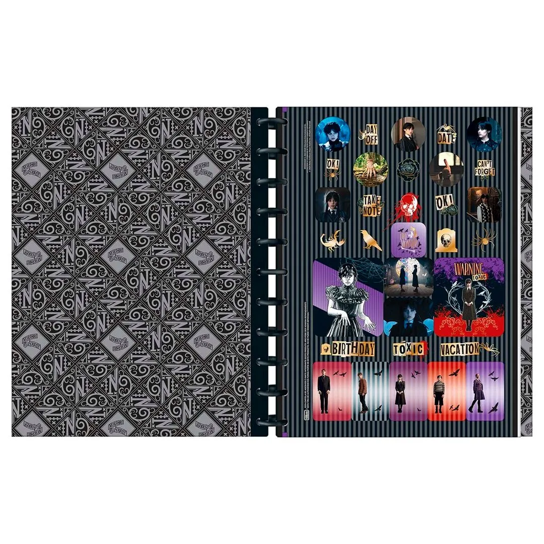 CADERNO TILIDISCO UNIVERSITÁRIO CONNECT 10 MATÉRIAS WANDINHA 160 FOLHAS