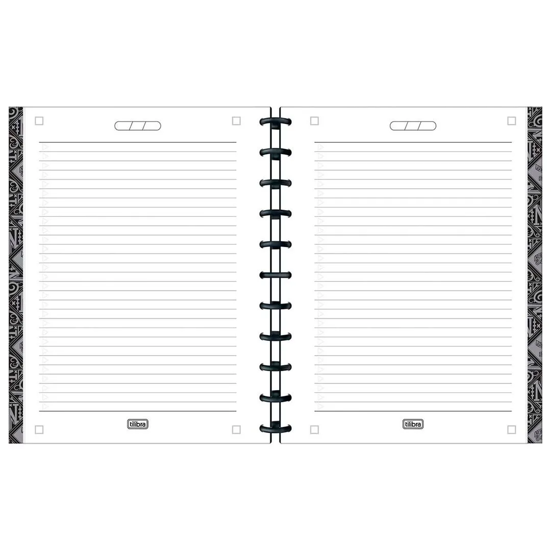 CADERNO TILIDISCO UNIVERSITÁRIO CONNECT 10 MATÉRIAS WANDINHA 160 FOLHAS