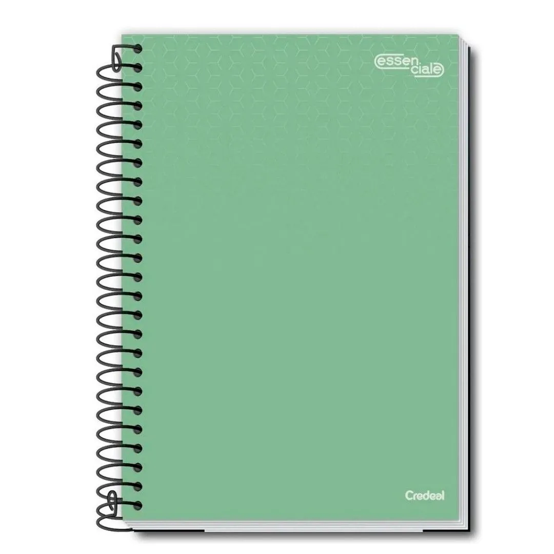 CADERNO 1/4 CAPA DURA 80 FOLHA- ESSENCIALE 