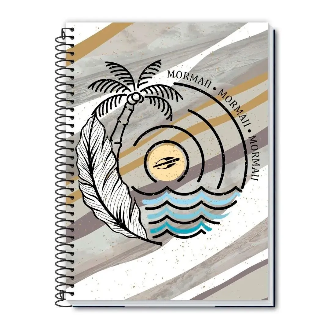 CADERNO UNIVERSITÁRIO C/D 1M 80 FOLHAS- MORMAII MASCULINO
