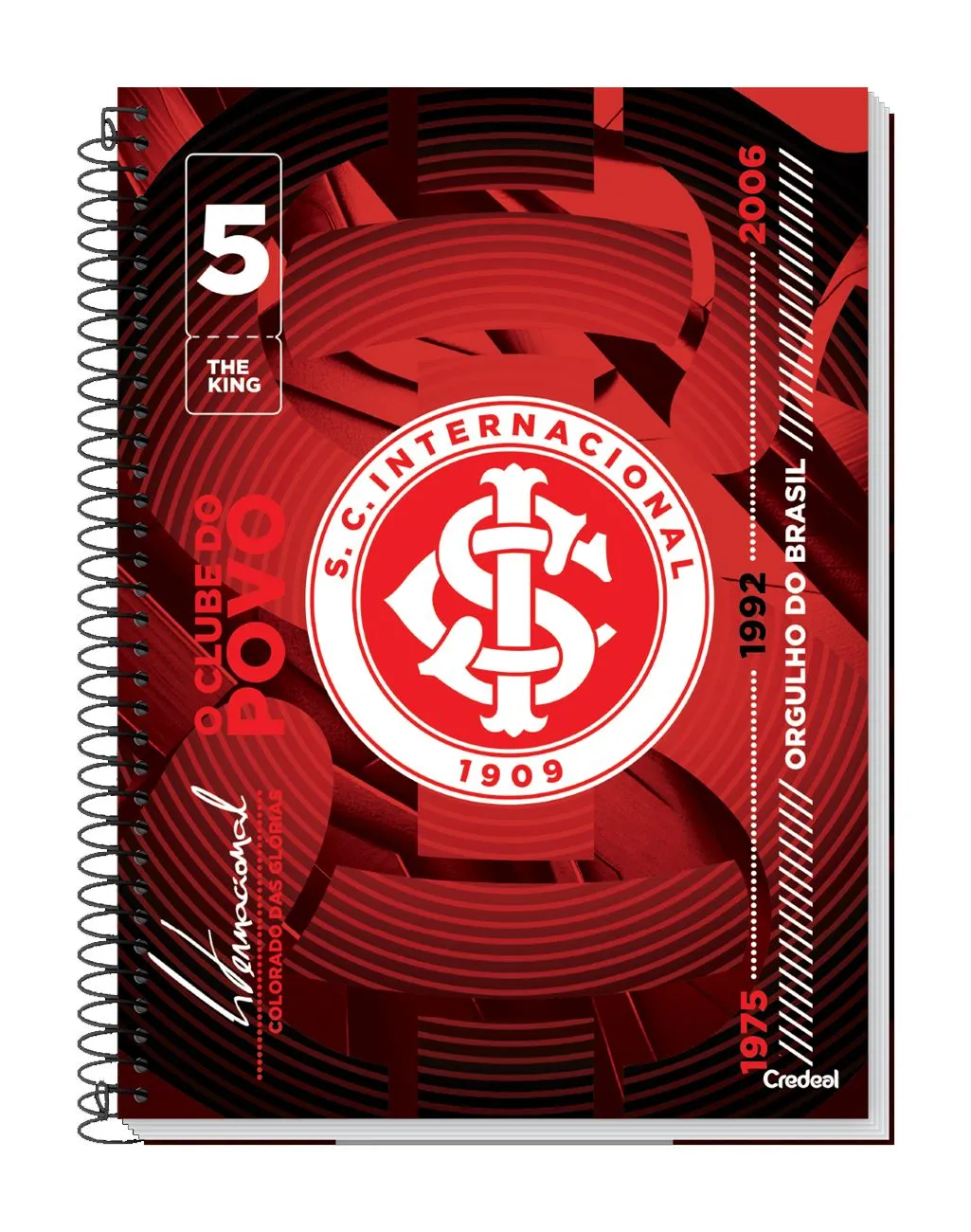 CADERNO 1/4 CAPA DURA 80 FOLHAS- INTERNACIONAL- CERT. FSC