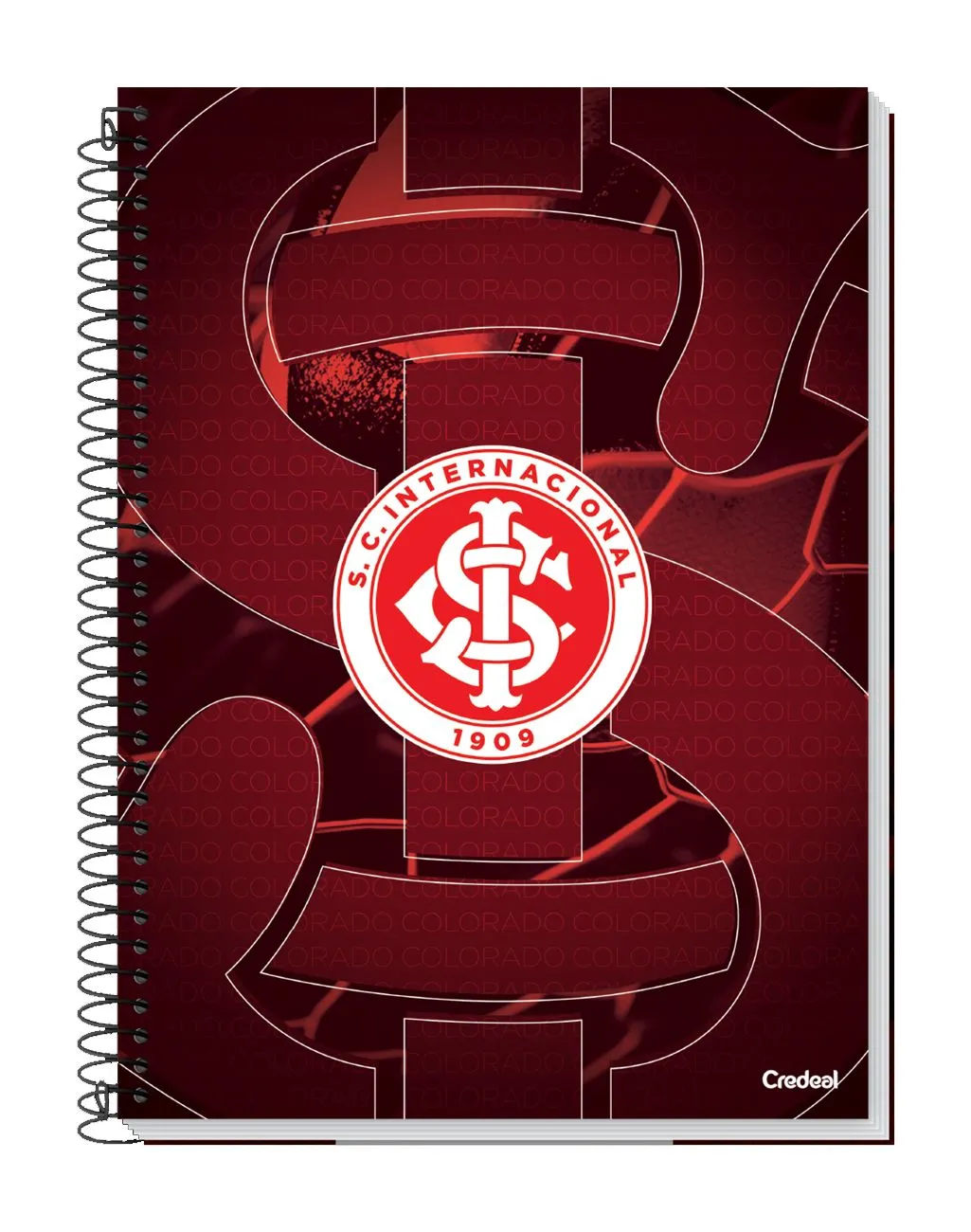 CADERNO 1/4 CAPA DURA 80 FOLHAS- INTERNACIONAL- CERT. FSC
