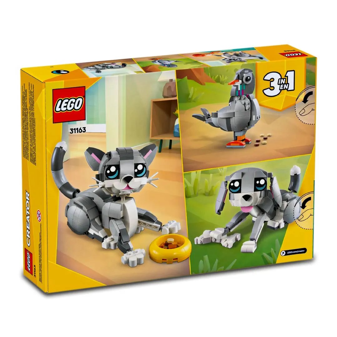 LEGO GATO BRINCALHÃO - 3 EM 1
