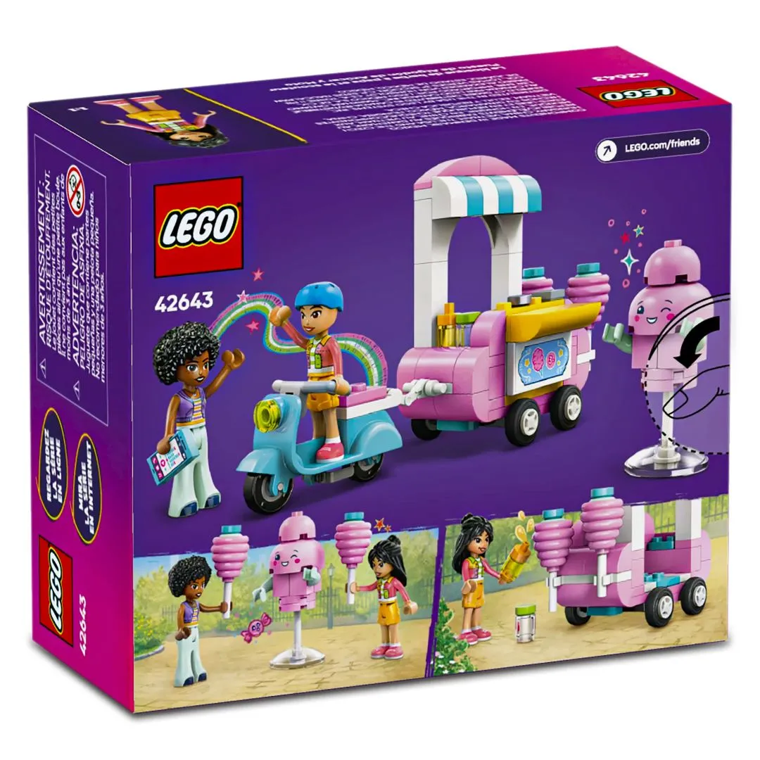 LEGO BARRACA DE ALGODÃO-DOCE E MOTOCICLETA
