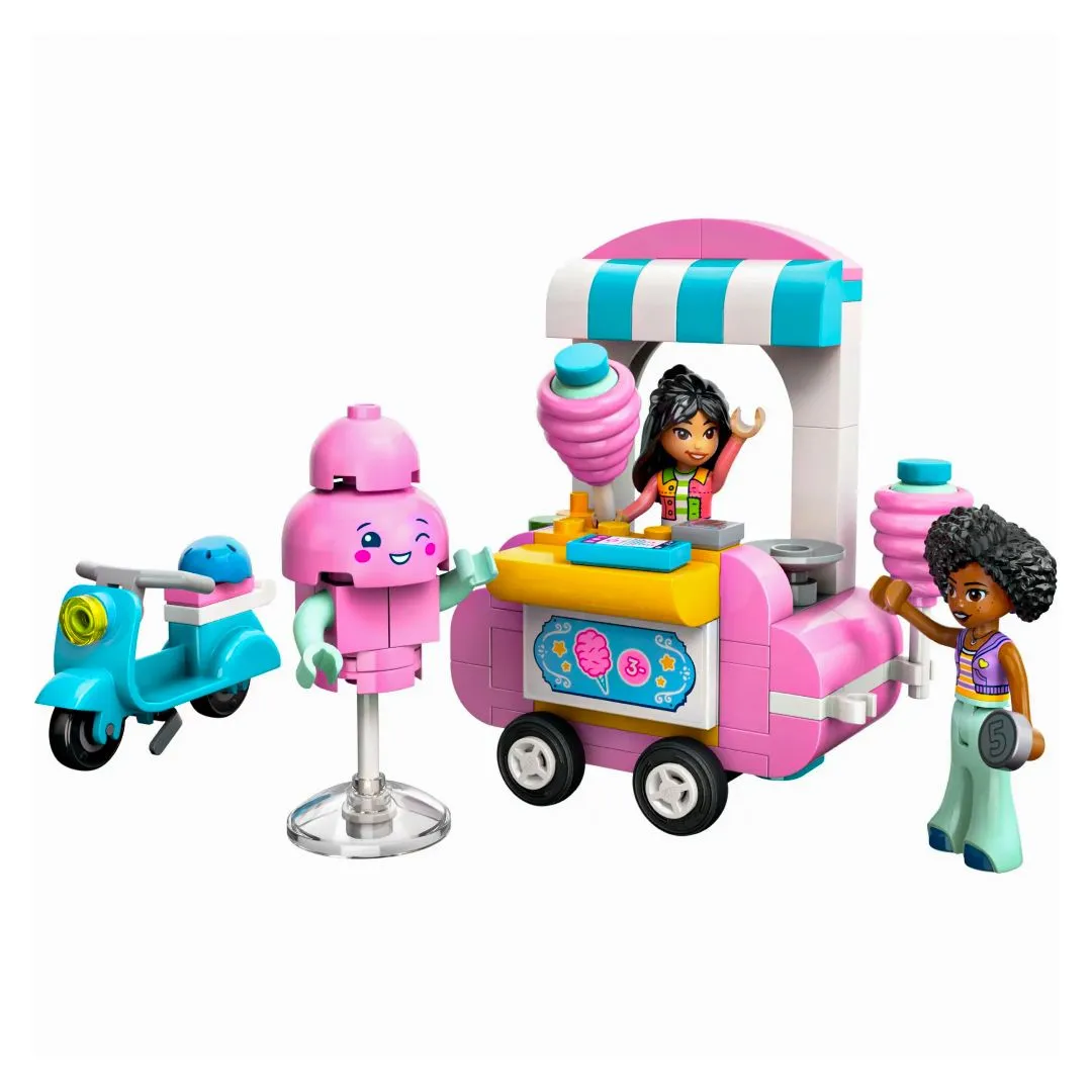 LEGO BARRACA DE ALGODÃO-DOCE E MOTOCICLETA