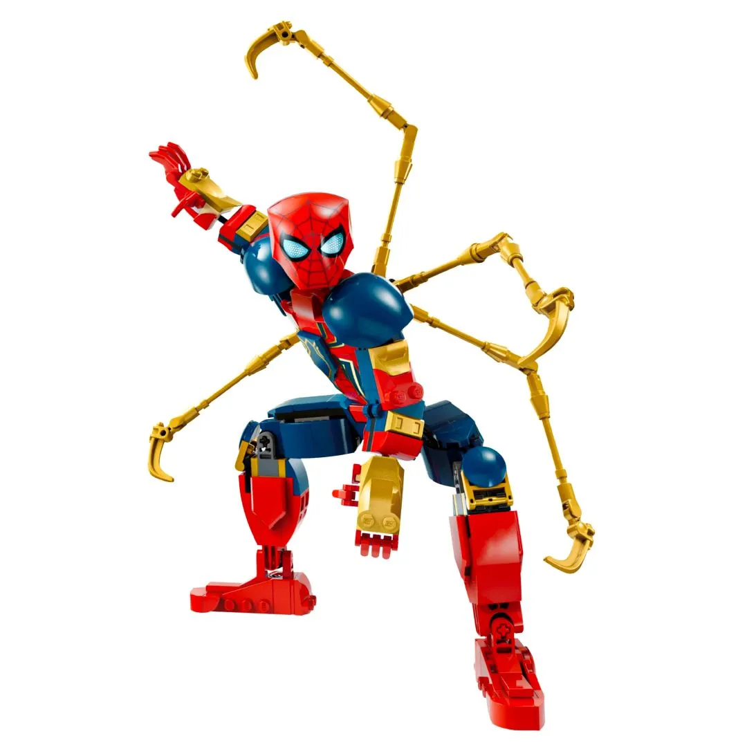 LEGO FIGURA DO HOMEM-ARANHA DE FERRO