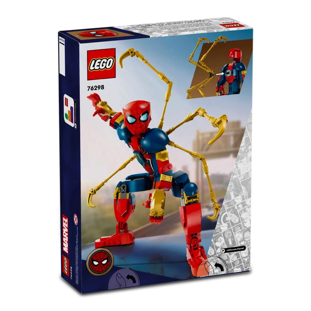 LEGO FIGURA DO HOMEM-ARANHA DE FERRO