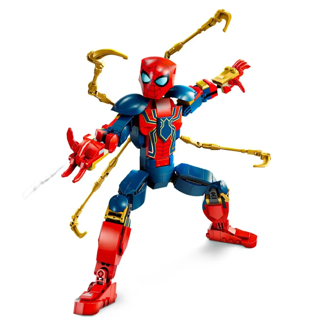 LEGO FIGURA DO HOMEM-ARANHA DE FERRO