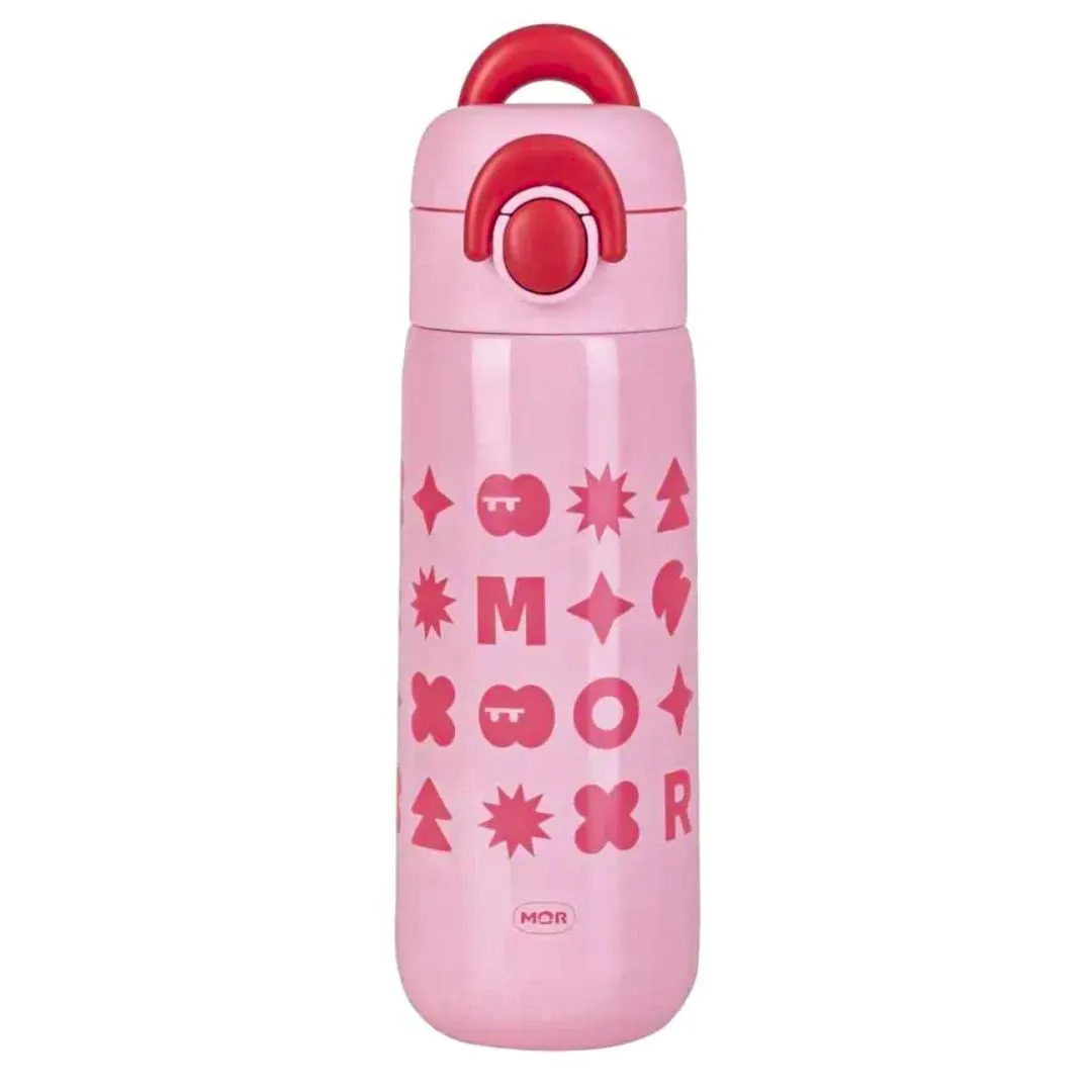 GARRAFA TÉRMICA KIDS ROSA 480ML