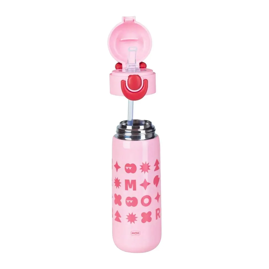 GARRAFA TÉRMICA KIDS ROSA 480ML