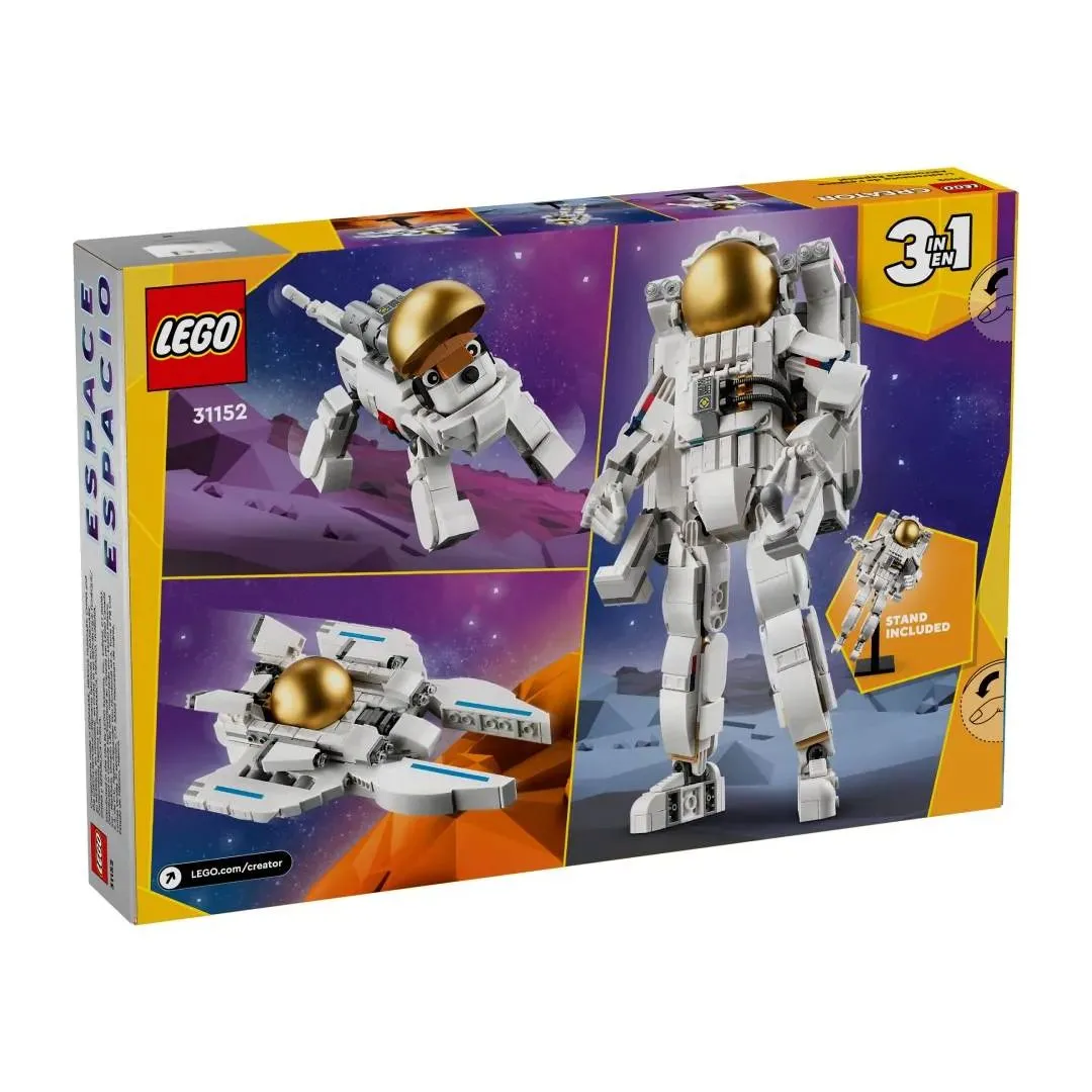 LEGO ASTRONAUTA 3 EM 1