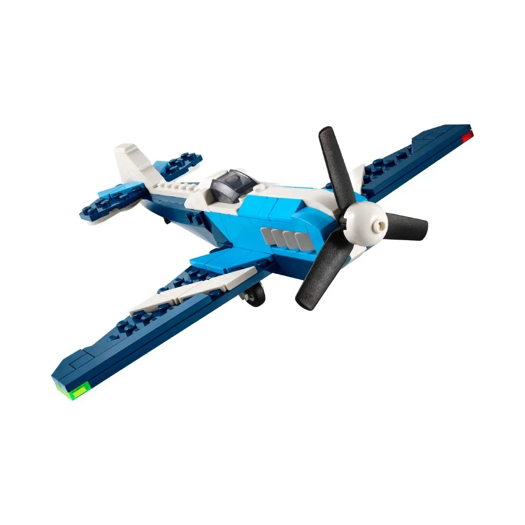 LEGO CREATOR - AVIÃO DE CORRIDA 3 EM 1