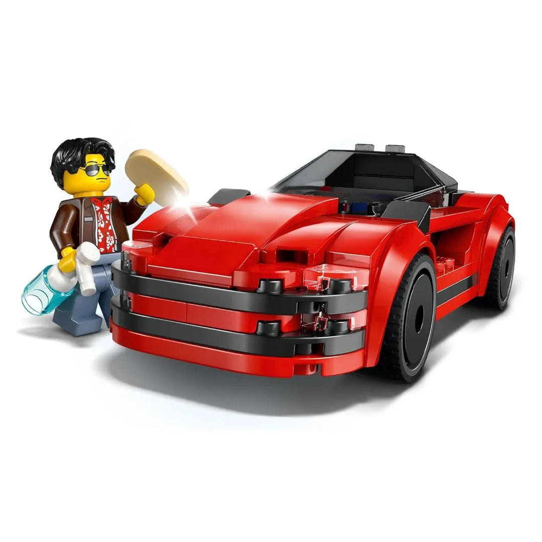 LEGO CITY- CARRO ESPORTIVO VERMELHO