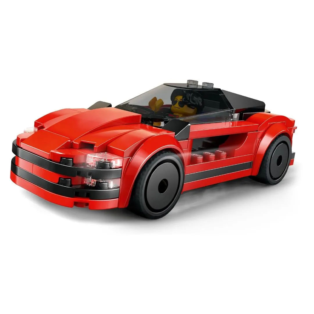 LEGO CITY- CARRO ESPORTIVO VERMELHO