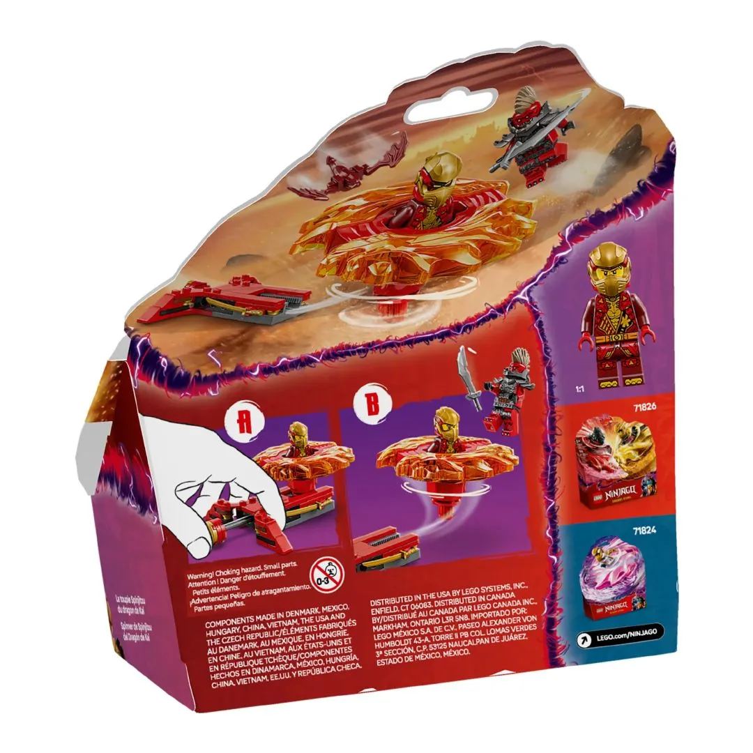 LEGO NINJAGO - GIRADOR SPINJITZU DE DRAGÃO DO KAI