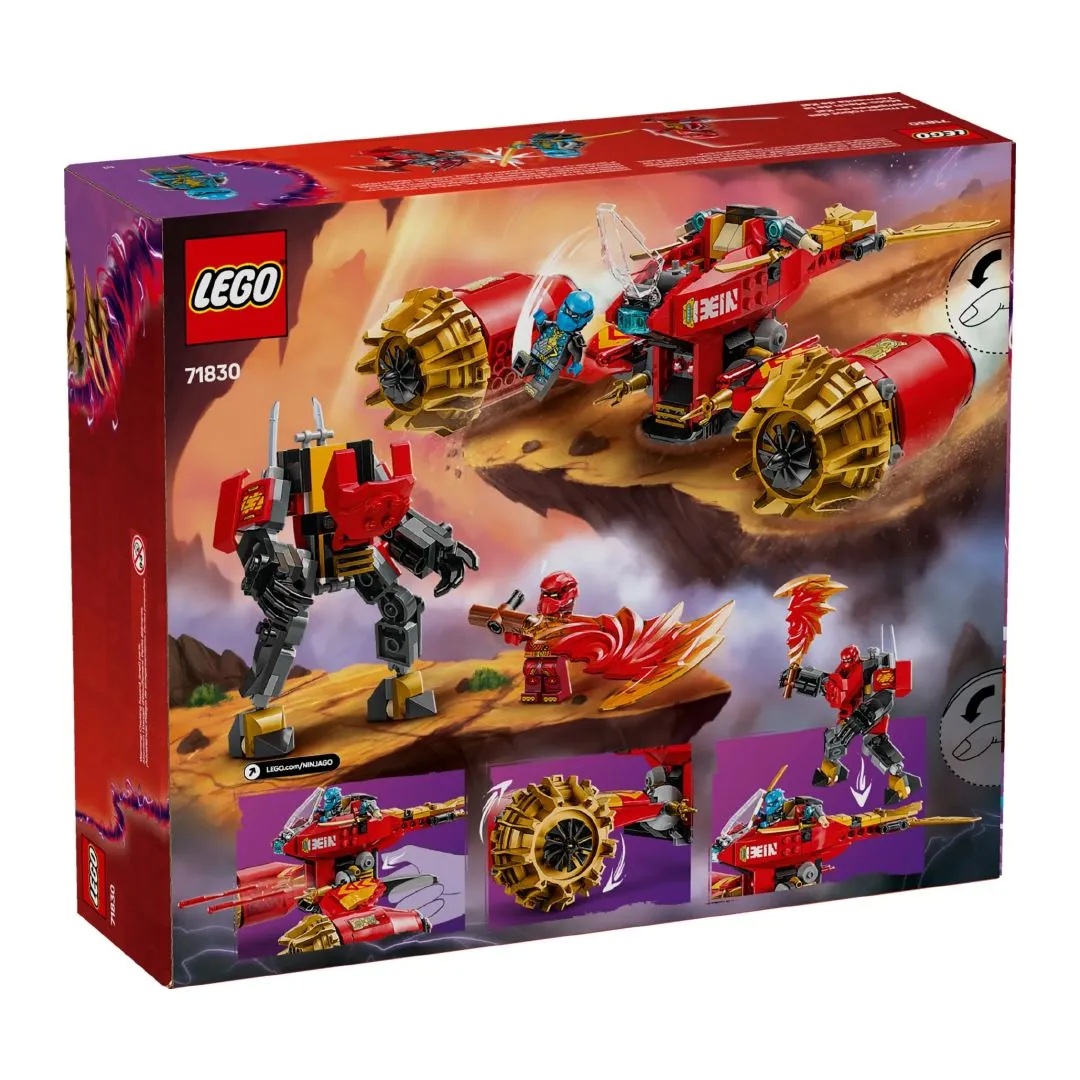 LEGO NINJAGO MEGA CAVALEIRO DA TEMPESTADE 