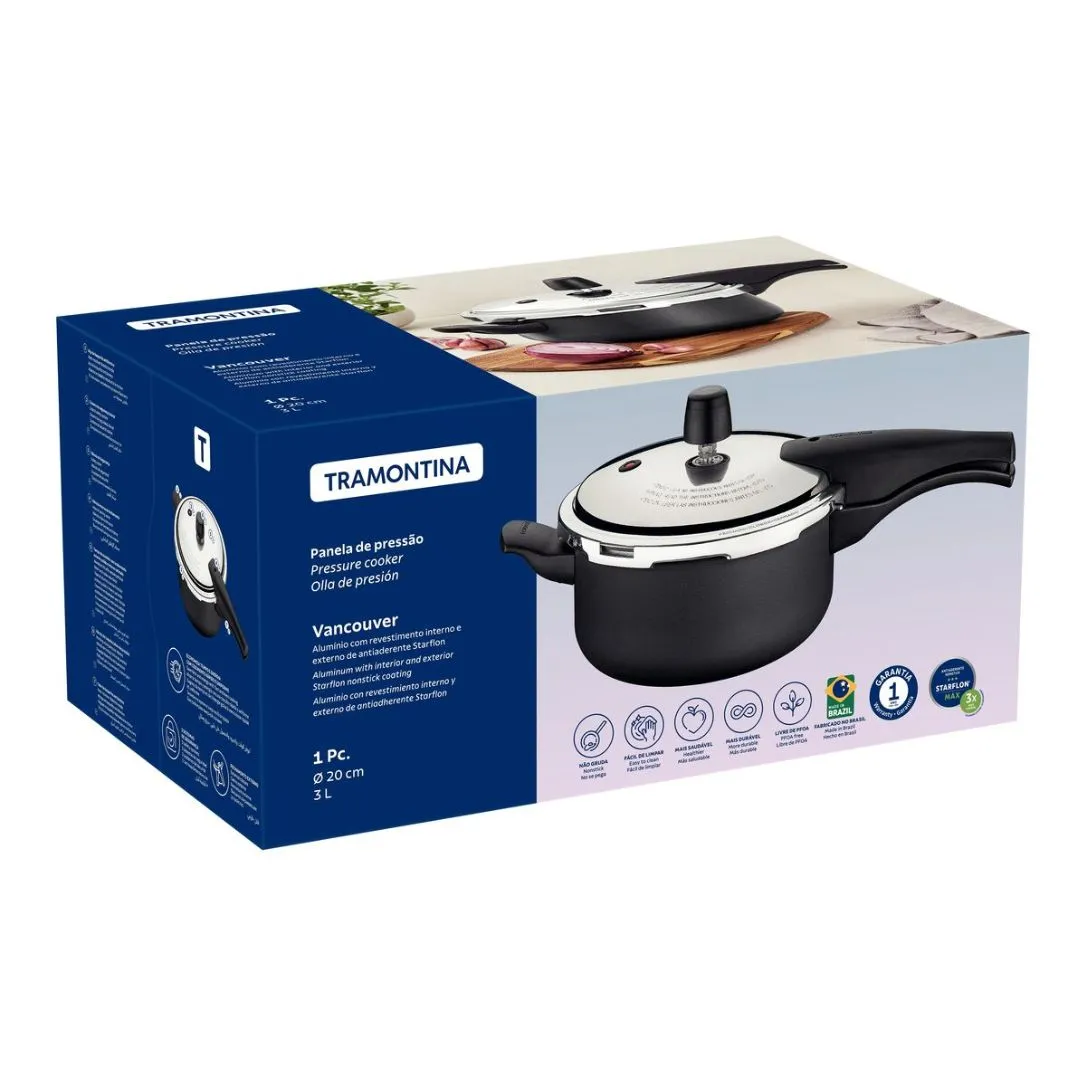 PANELA DE PRESSÃO VANCOUVER 3L