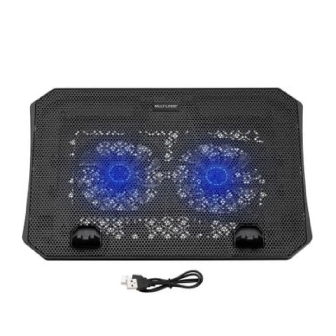 SUPORTE PARA NOTEBOOK USB - 15,6" COM COOLERS LED