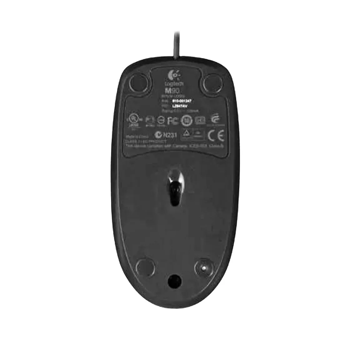 MOUSE ÓPTICO M90 PRETO USB 910004053 LOGITECH