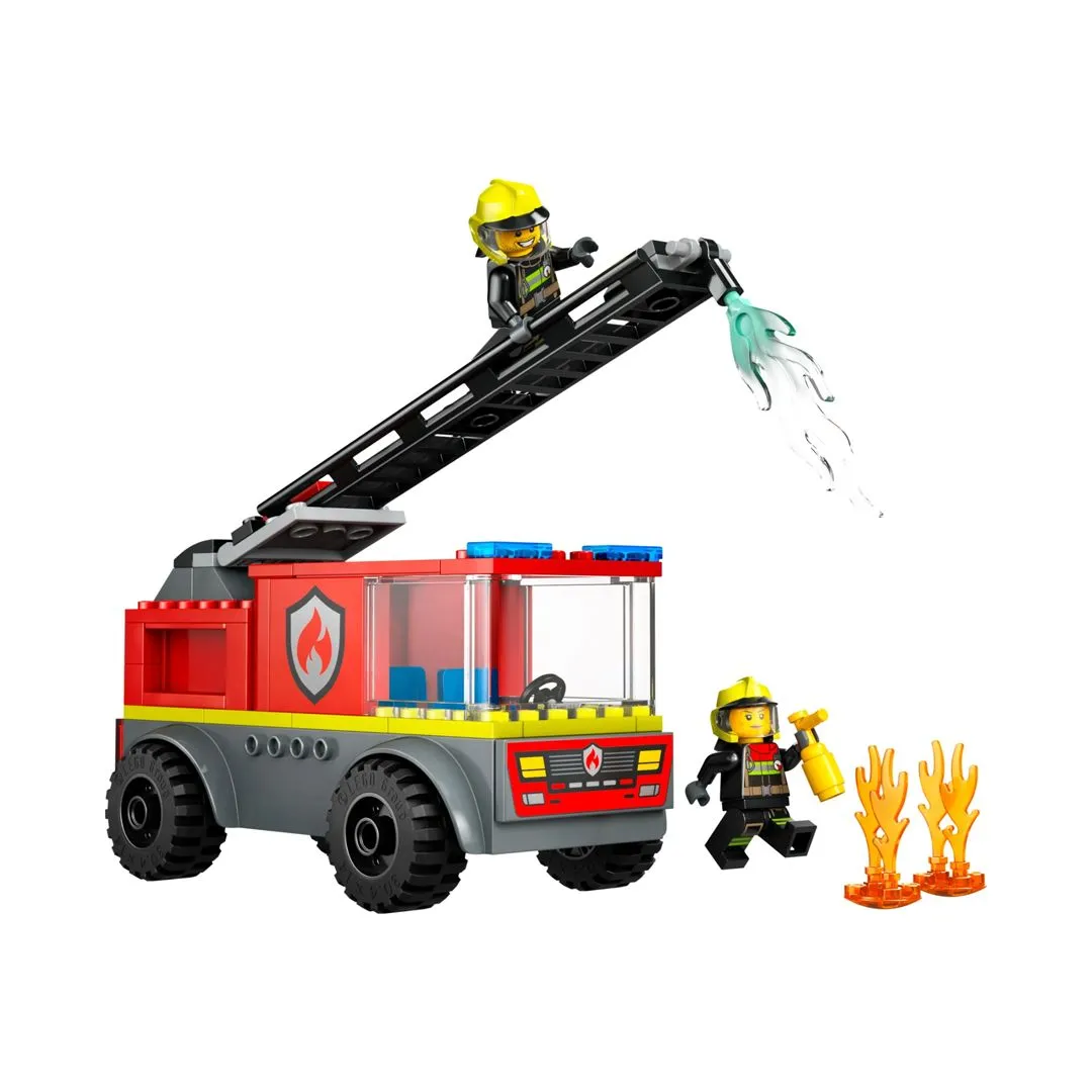  CAMINHAO DOS BOMBEIROS COM ESCADA DE COMBATE AO FOGO