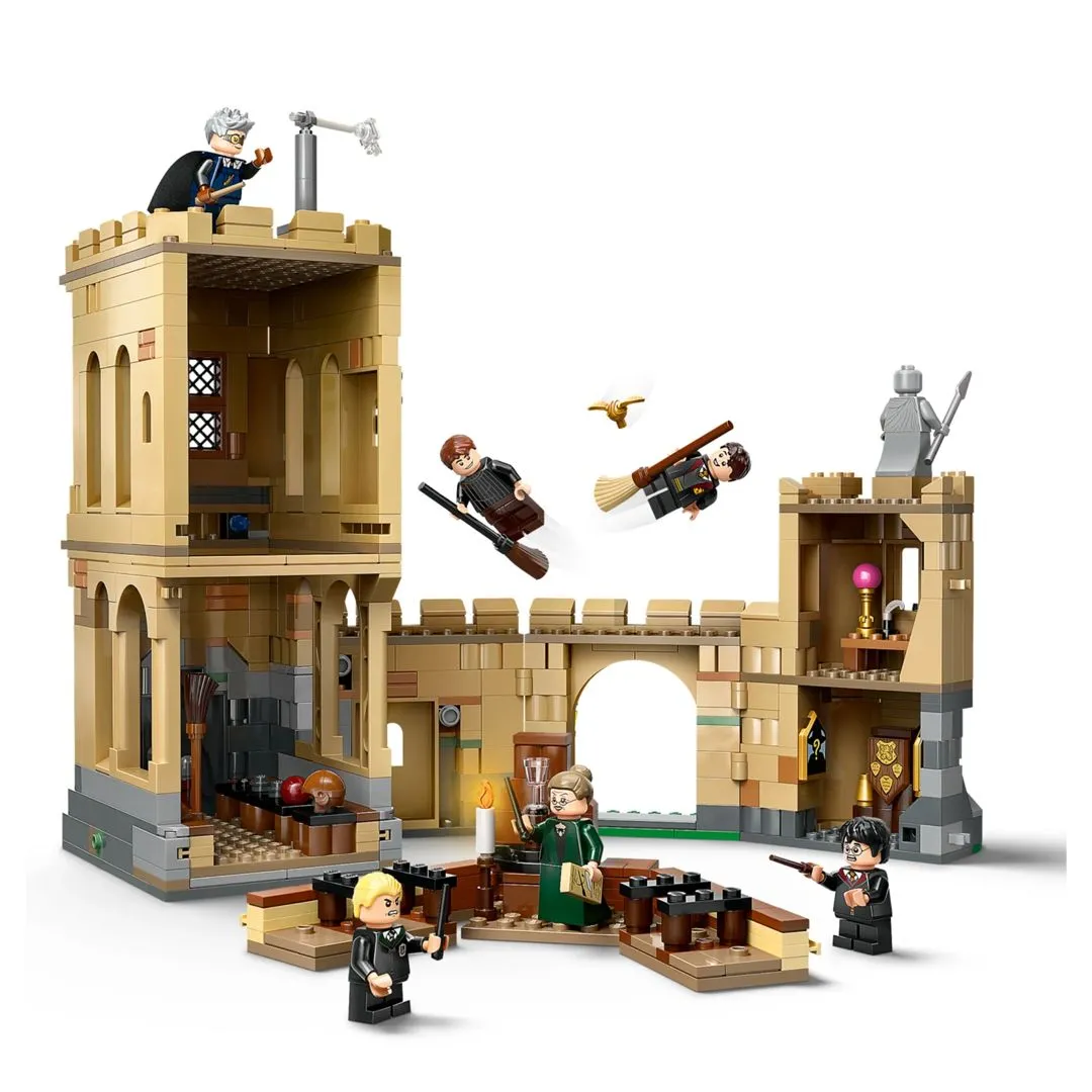 O CASTELO DE HOGWARTS: AULAS DE VOO