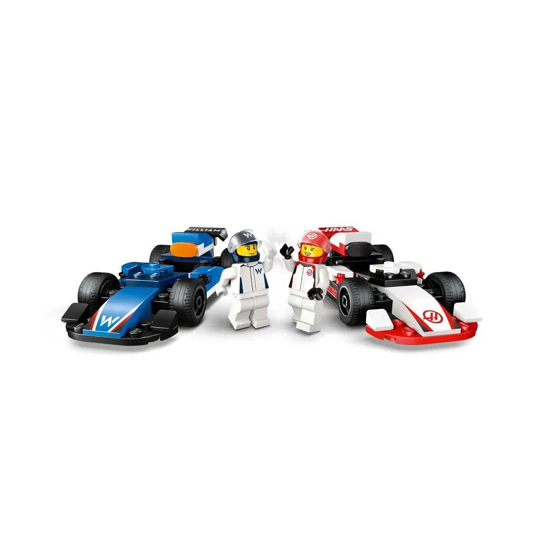 CARROS DE CORRIDA F1 DA WILLIAMS RACING E HAAS F1