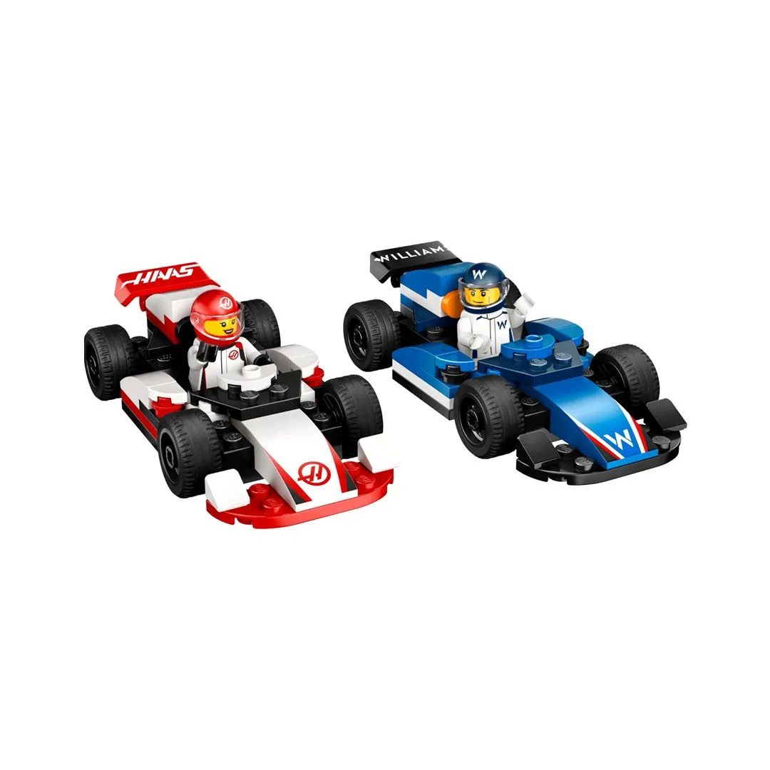 CARROS DE CORRIDA F1 DA WILLIAMS RACING E HAAS F1