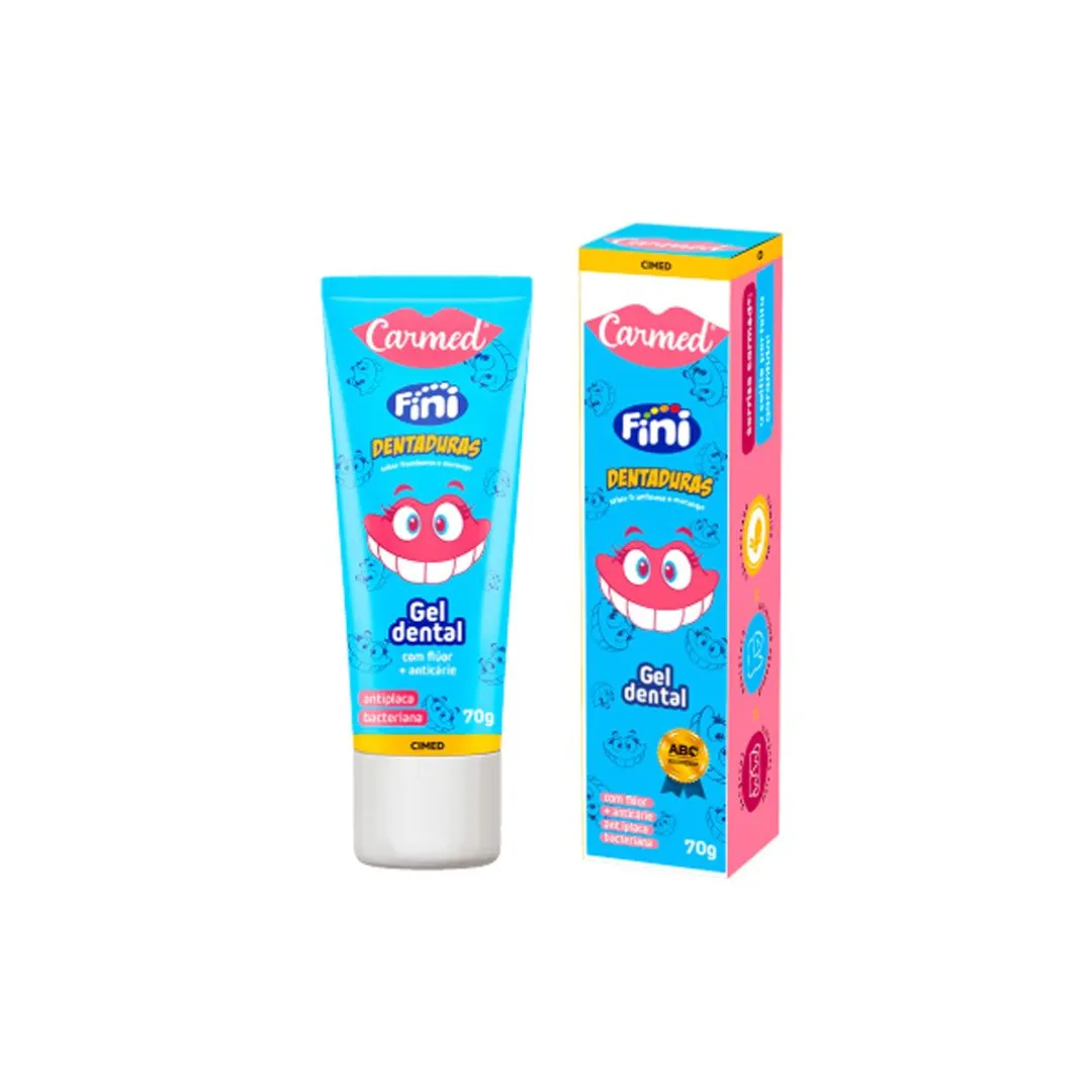 GEL DENTAL CARMED FINI DETADURAS 70G