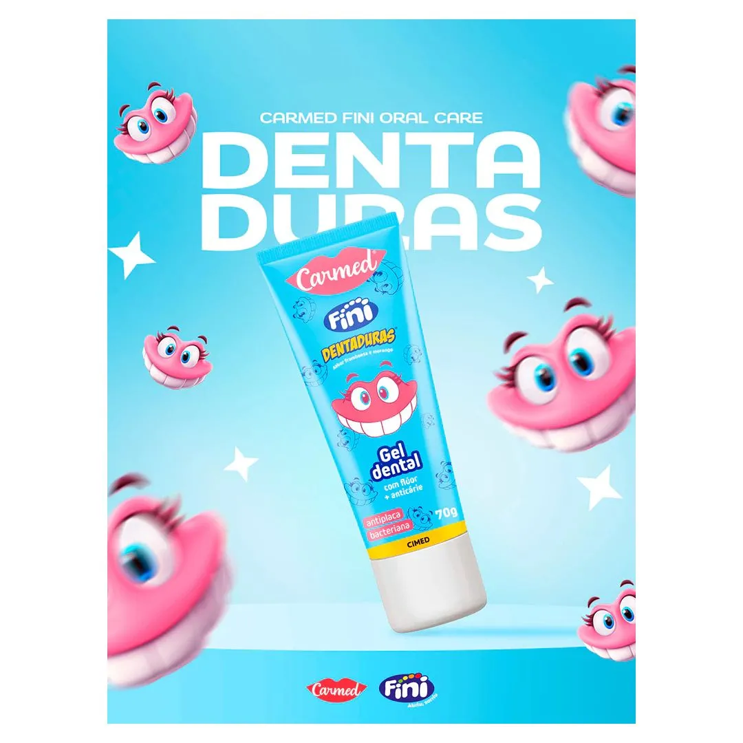 GEL DENTAL CARMED FINI DETADURAS 70G