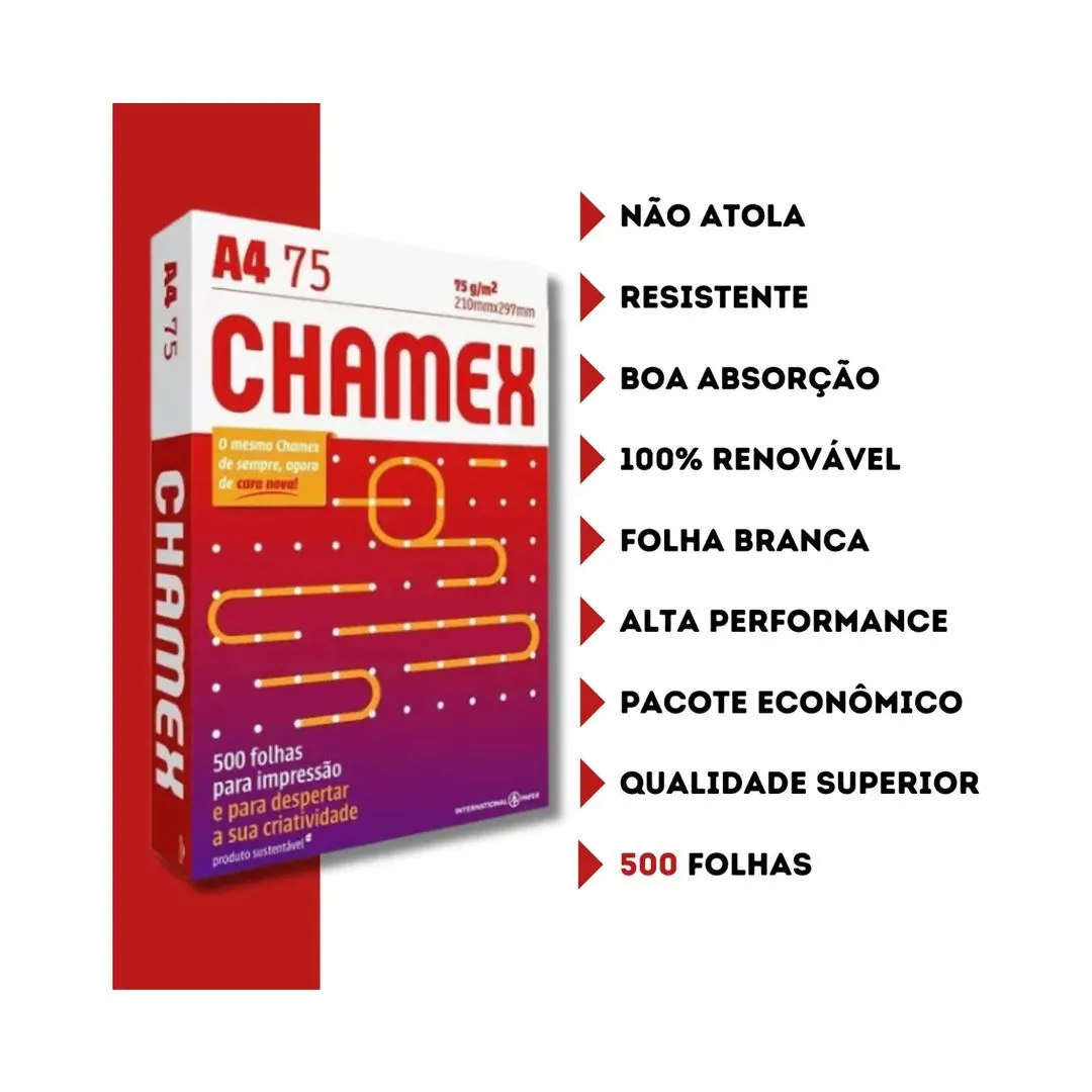PAPEL A4 CHAMEX