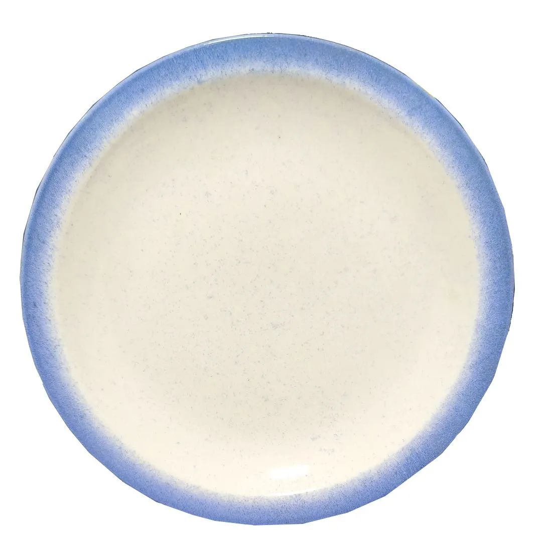 PRATO PAO AC 16CM RUSTICO AZUL HS