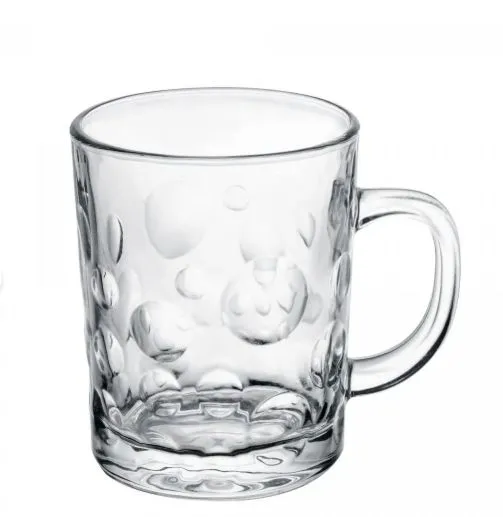 CONJUNTO 2 CANECAS VIDRO BUBBLES 220ml 