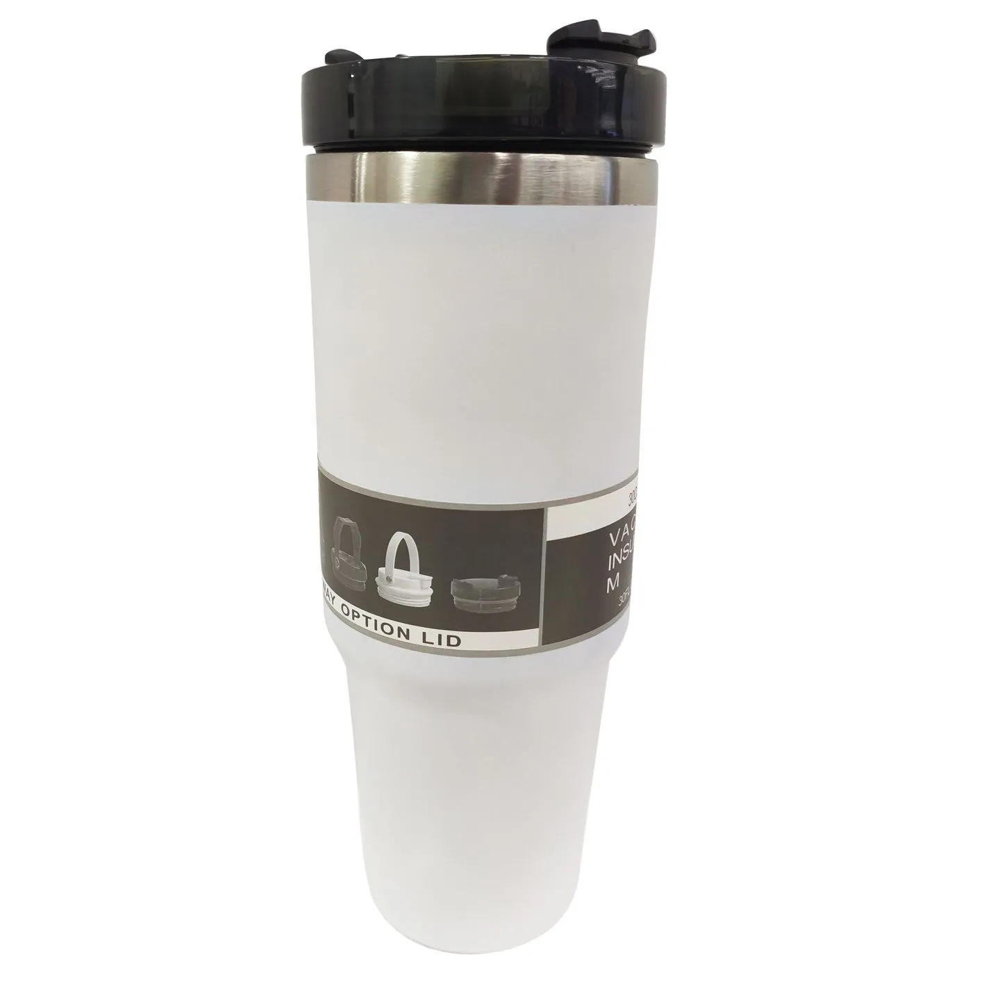 COPO INOX COM CANUDO ISOTÉRMICO 850ML