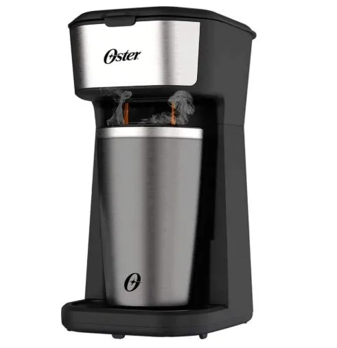 OSTER CAFETEIRA 2DAY INOX 2 EM 1 COM COPO TÉRMICO