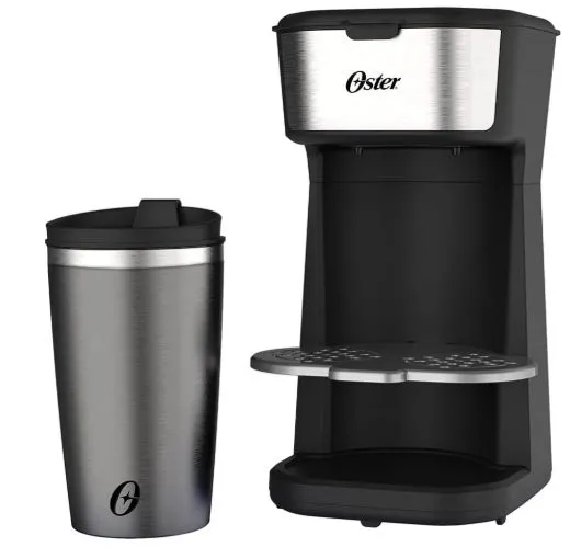 OSTER CAFETEIRA 2DAY INOX 2 EM 1 COM COPO TÉRMICO