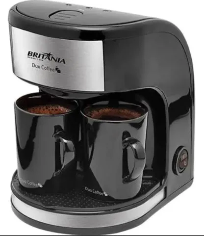 CAFETEIRA DUO COFFEE 450W BRITÂNIA PRETA