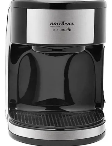 CAFETEIRA DUO COFFEE 450W BRITÂNIA PRETA