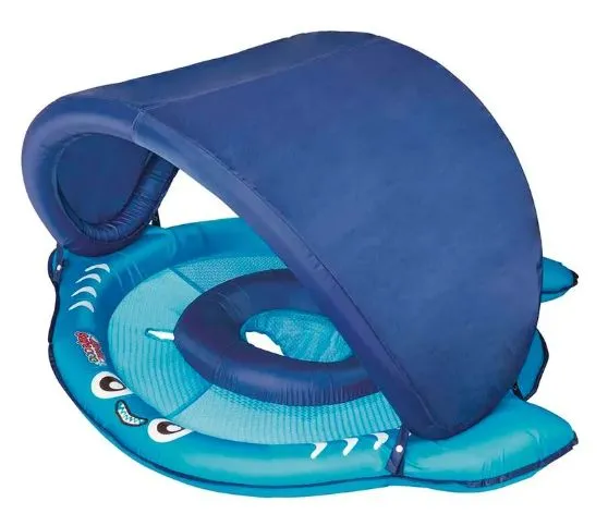 BOIA TUBARÃO FRALDA E GUARDA-SOL