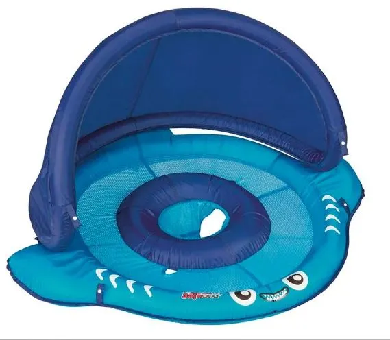 BOIA TUBARÃO FRALDA E GUARDA-SOL