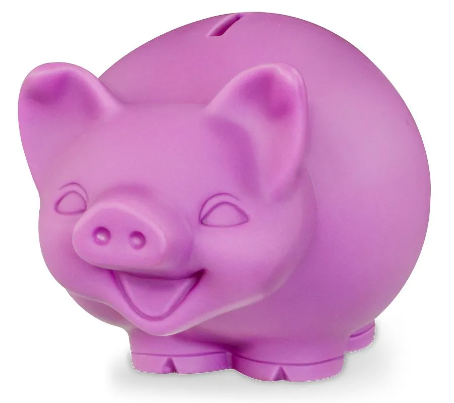 PORCO ESTILIZADO - COFRINHO BRINQ. VINIL