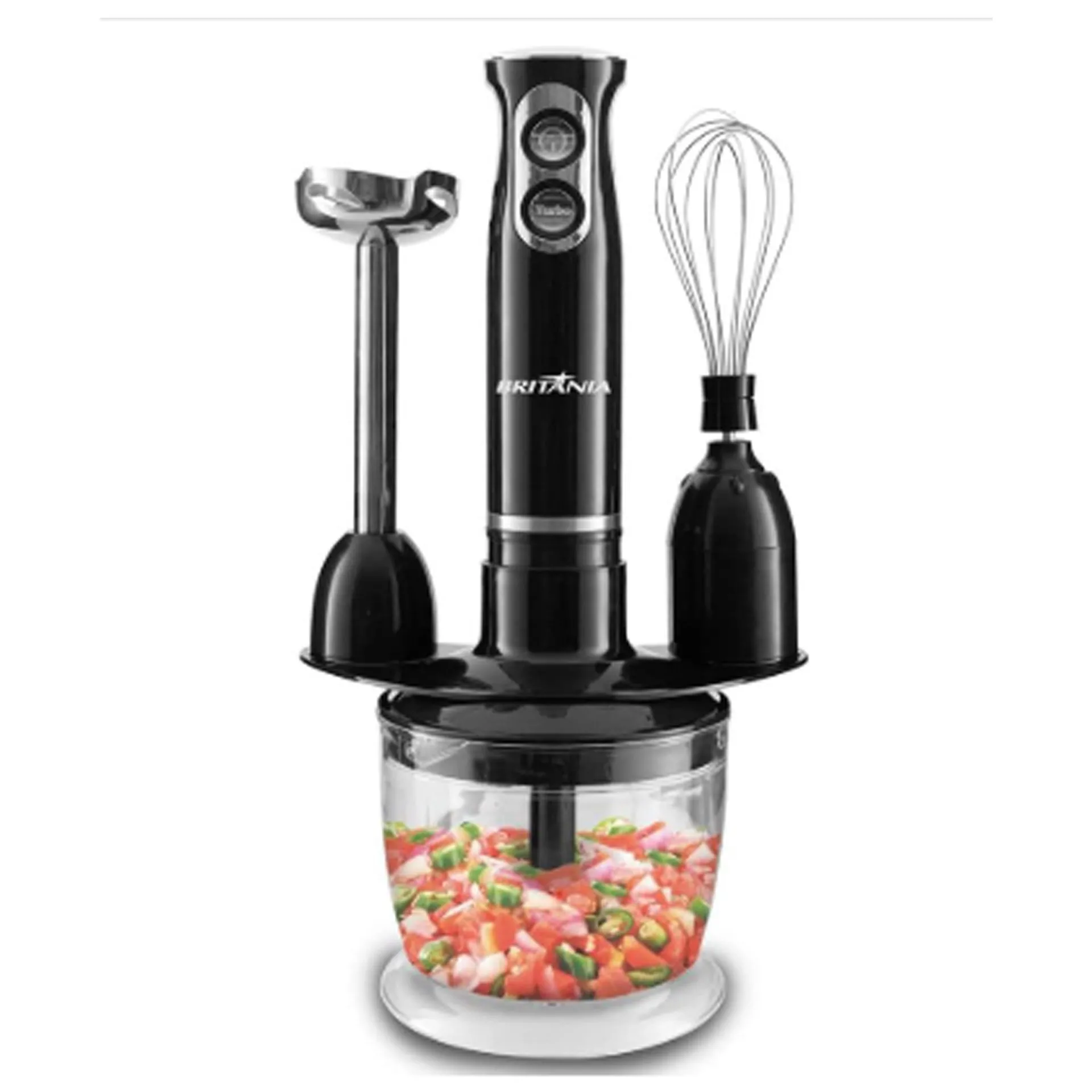 MIXER BRITÂNIA 3 EM 1 BMX400P PRETO 400W