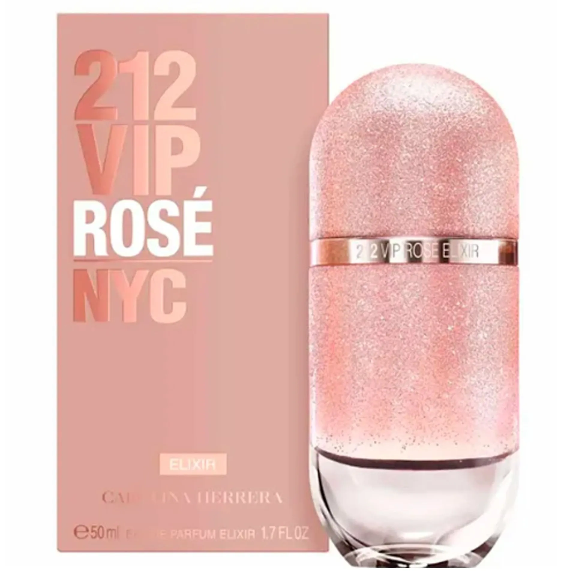 PERFUME CAROLINA HERRERA 212 VIP ROSÉ ELIXIR FEM - Eau de Parfum 50ml