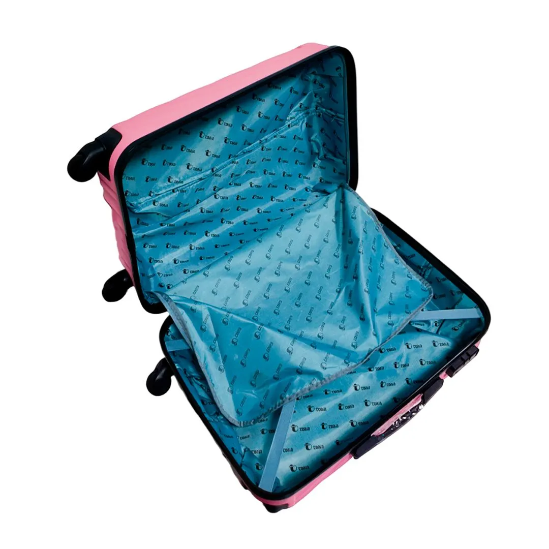 MALA DE VIAGEM LA ONDA ROSA QUARTZO