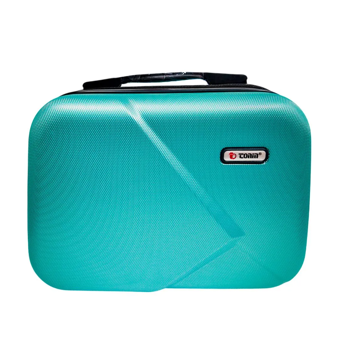 FRASQUEIRA DE VIAGEM OVAL BOREAL - VERDE METALIZADO