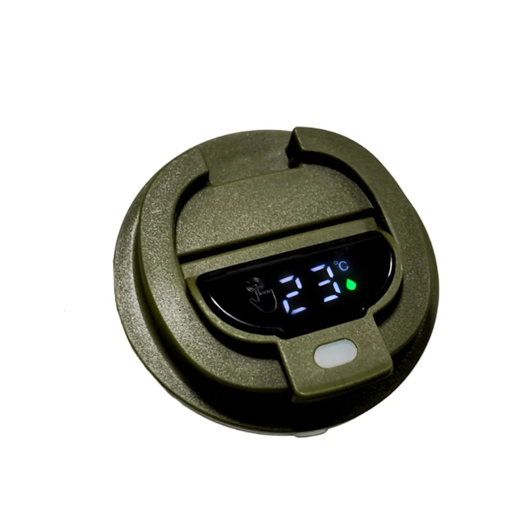 COPO ISOTÉRMICO COM TERMÔMETRO LED 510 ML